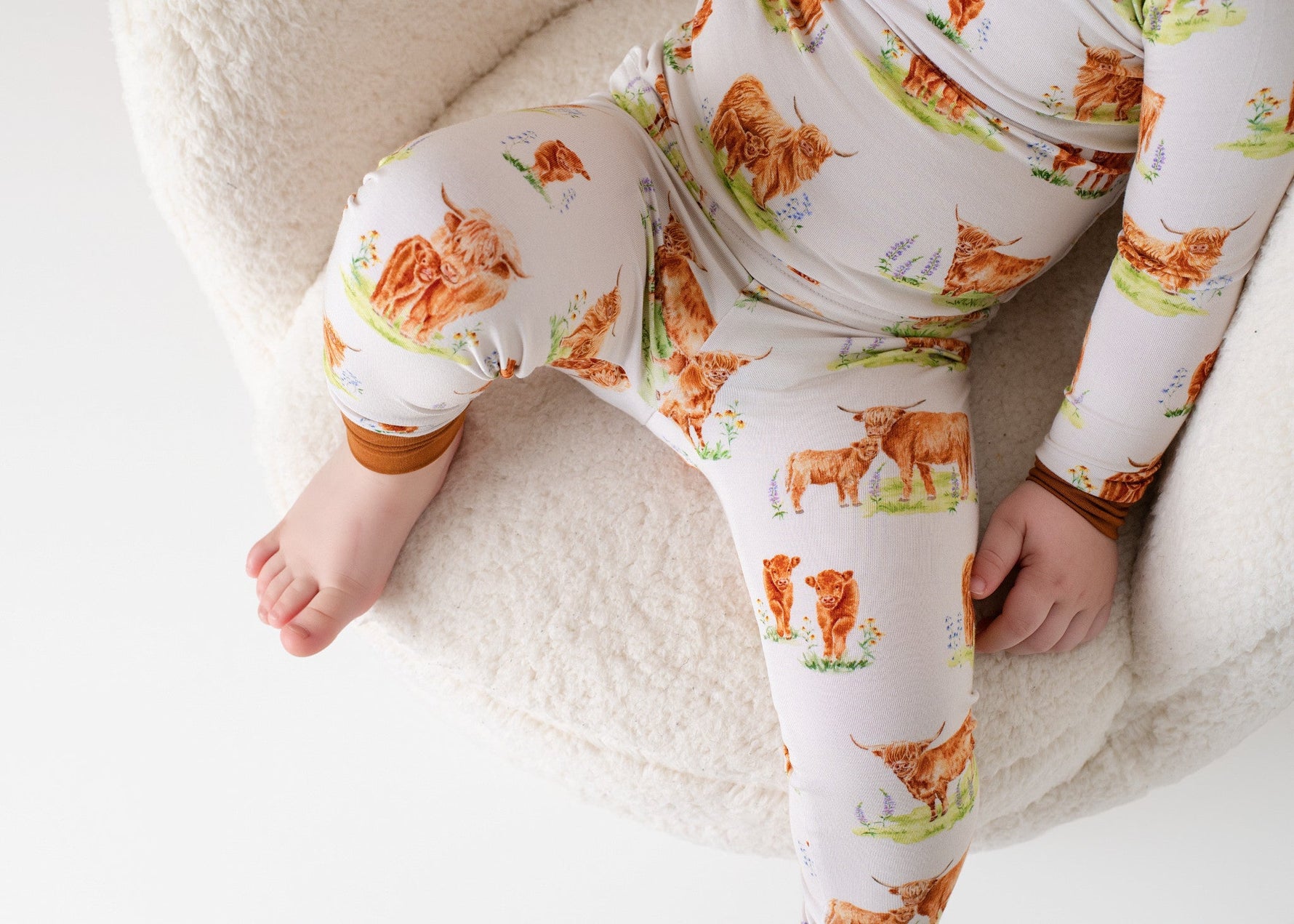 Cozy Cattle Long Sleeve PJ's - Jammie Session