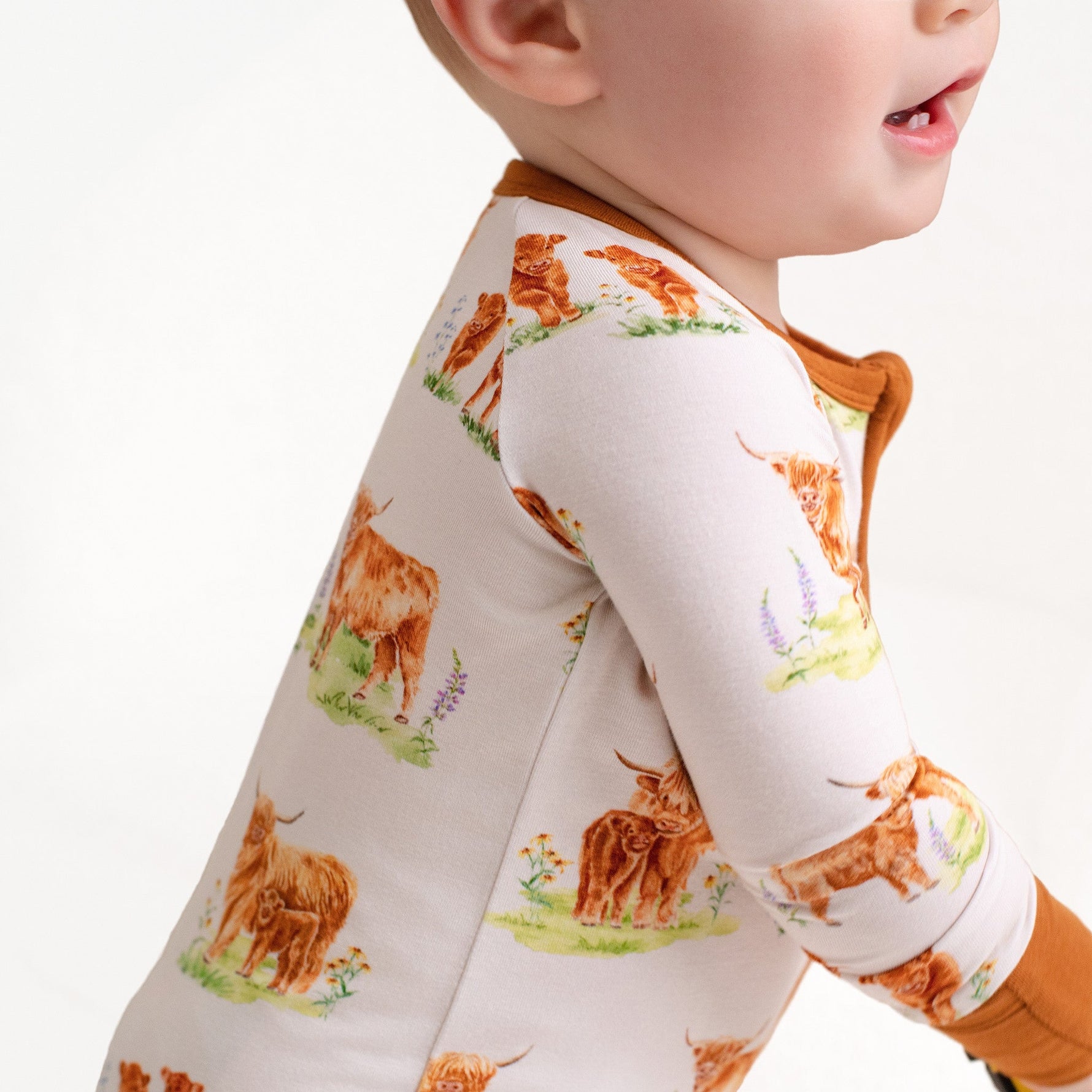 Cozy Cattle Romper - Jammie Session