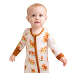 Cozy Cattle Romper - Jammie Session