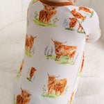 Cozy Cattle Romper - Jammie Session