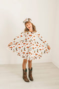 Load image into Gallery viewer, Desert Dreams Long Sleeve Big Kid Twirl Dress - Jammie Session
