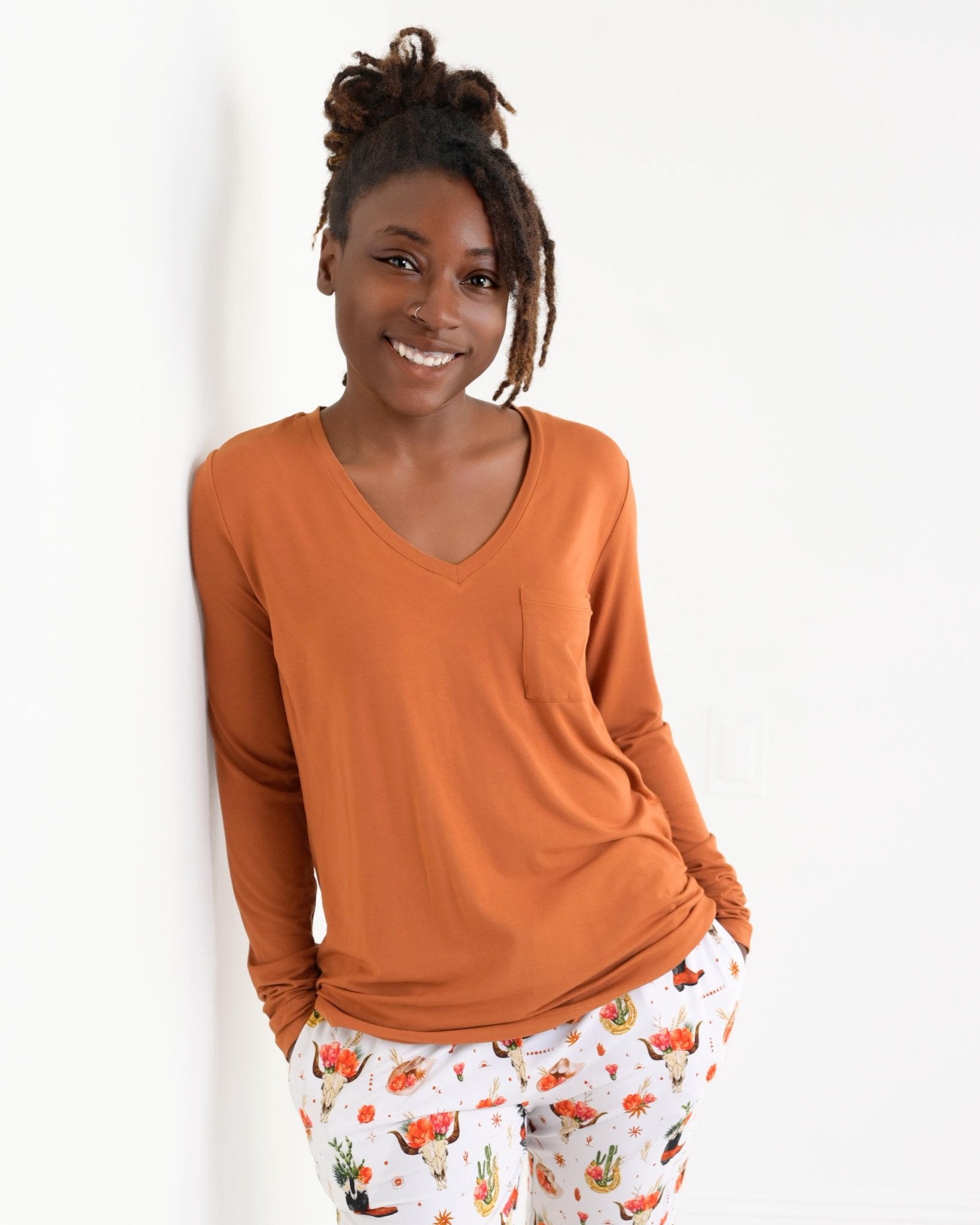 Desert Dreams Women's Long Sleeve Shirt - Jammie Session