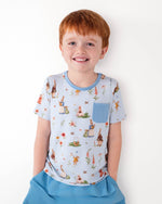 Don’t Worry, Be Hoppy ( Rabbit )Kids' Short Sleeve T-shirt - Jammie Session