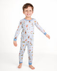 Load image into Gallery viewer, Don’t Worry, Be Hoppy ( Rabbit ) Long Sleeve PJ's - Jammie Session
