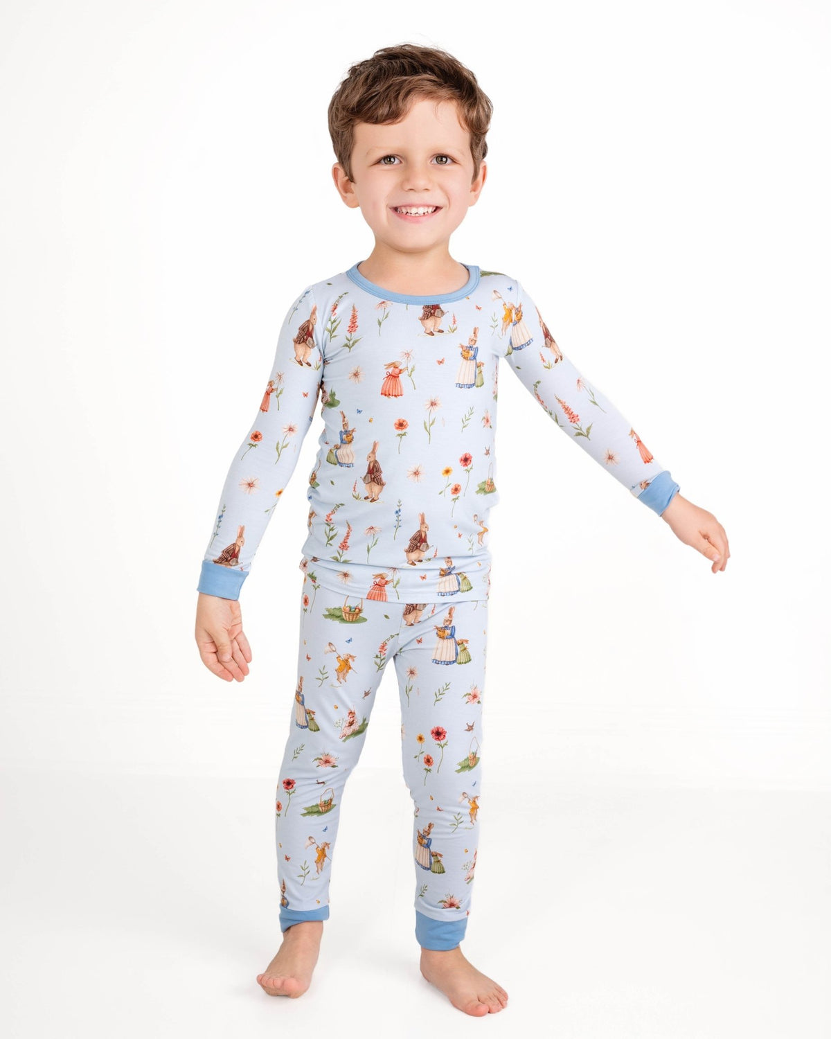 Don’t Worry, Be Hoppy ( Rabbit ) Long Sleeve PJ's - Jammie Session