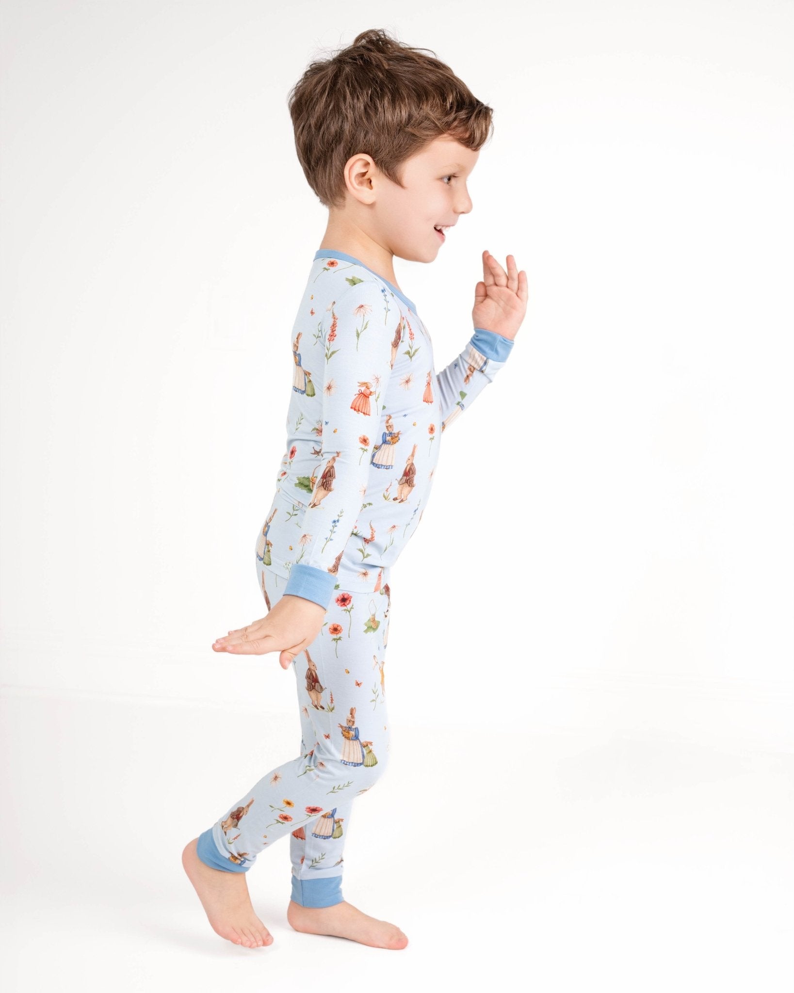 Don’t Worry, Be Hoppy ( Rabbit ) Long Sleeve PJ's - Jammie Session