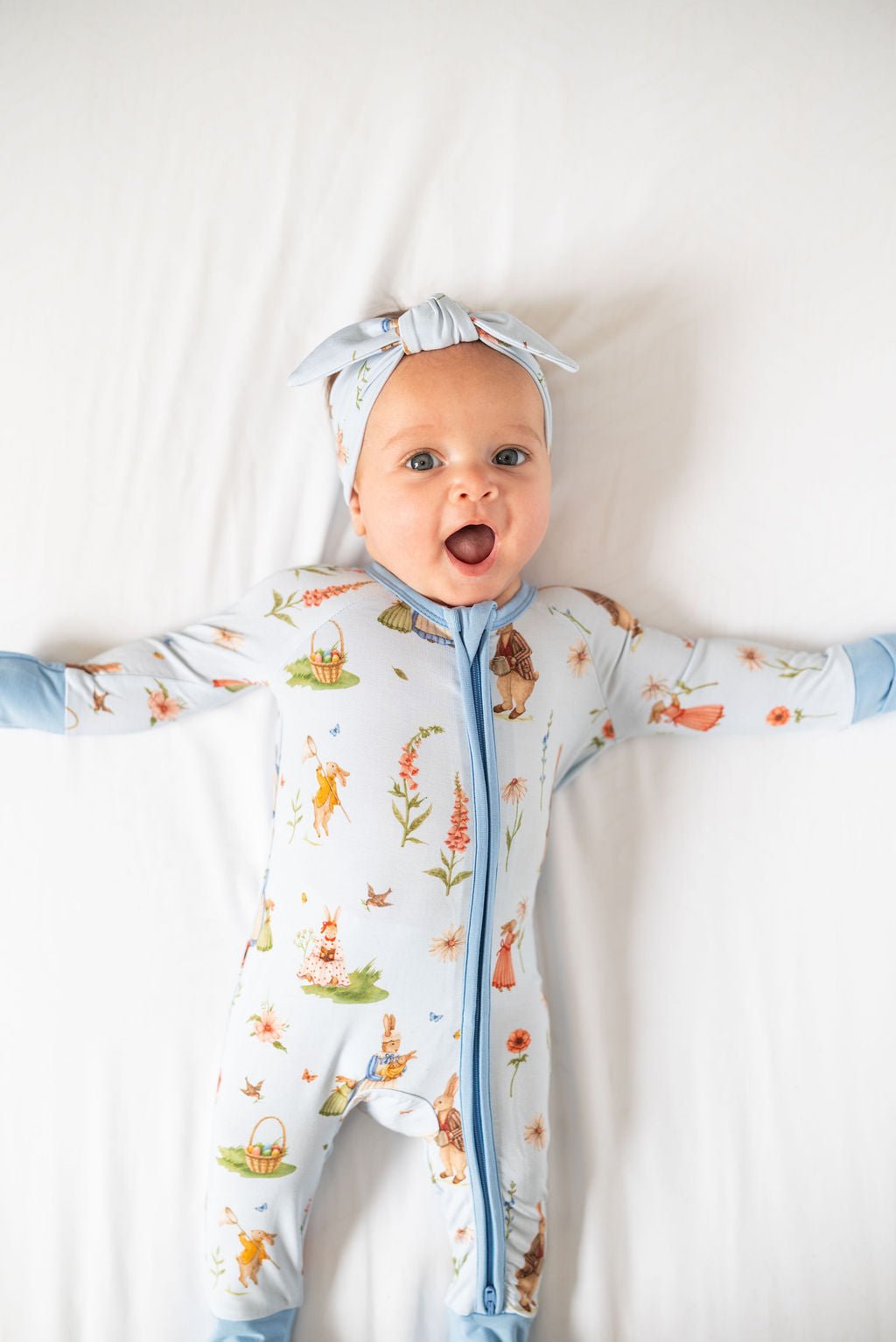 Don’t Worry, Be Hoppy ( Rabbit ) Romper - Jammie Session