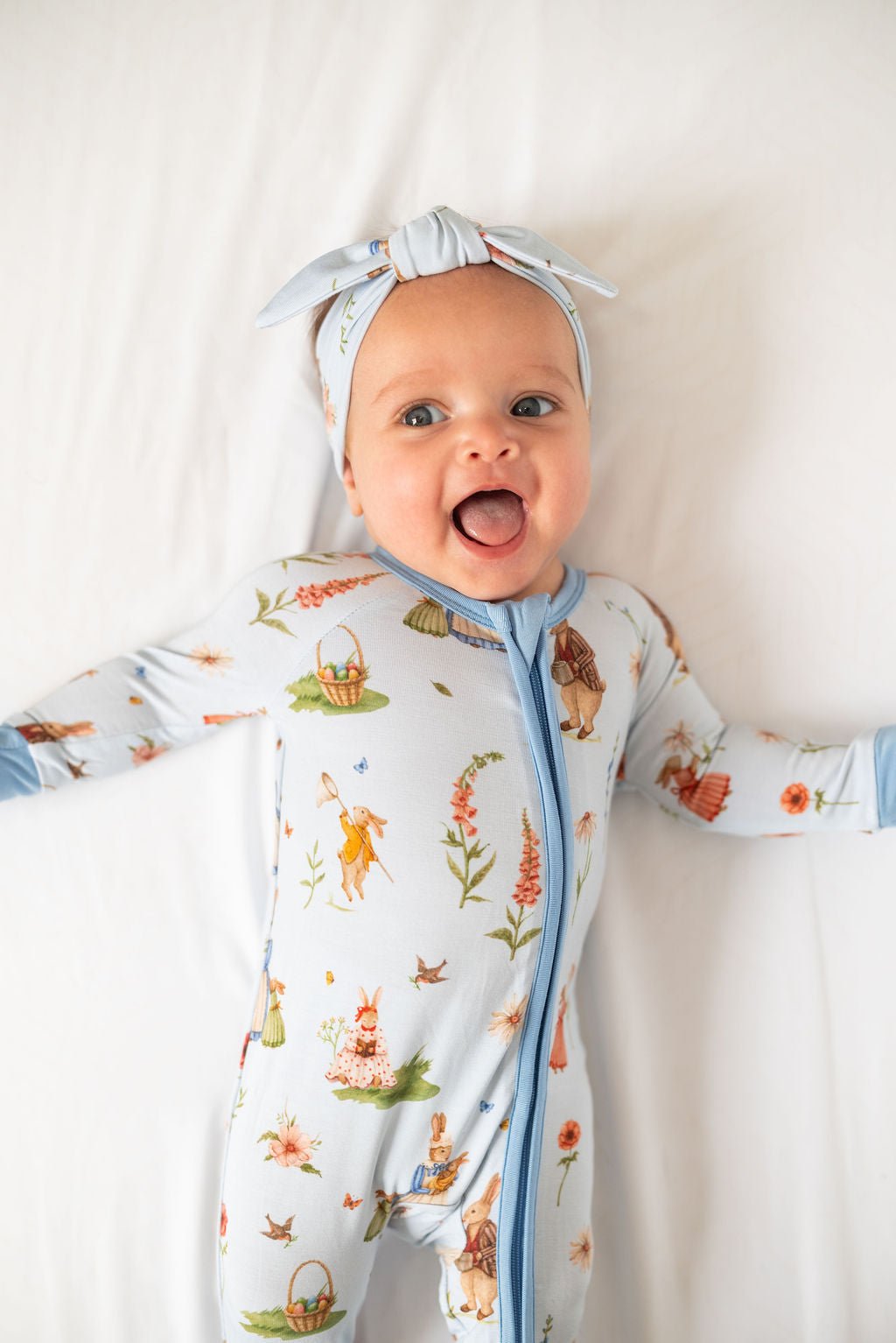 Don’t Worry, Be Hoppy ( Rabbit ) Romper - Jammie Session