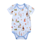 Don’t Worry, Be Hoppy ( Rabbit ) Short Sleeve Bodysuit - Jammie Session