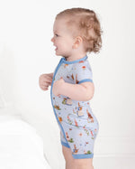 Don’t Worry, Be Hoppy ( Rabbit ) Short Sleeve Romper - Jammie Session