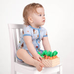 Don’t Worry, Be Hoppy ( Rabbit ) Short Sleeve Romper - Jammie Session