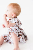 Load image into Gallery viewer, Dreaming with Dragons Bodysuit Twirl Dress - Jammie Session
