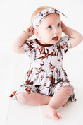 Load image into Gallery viewer, Dreaming with Dragons Bodysuit Twirl Dress - Jammie Session
