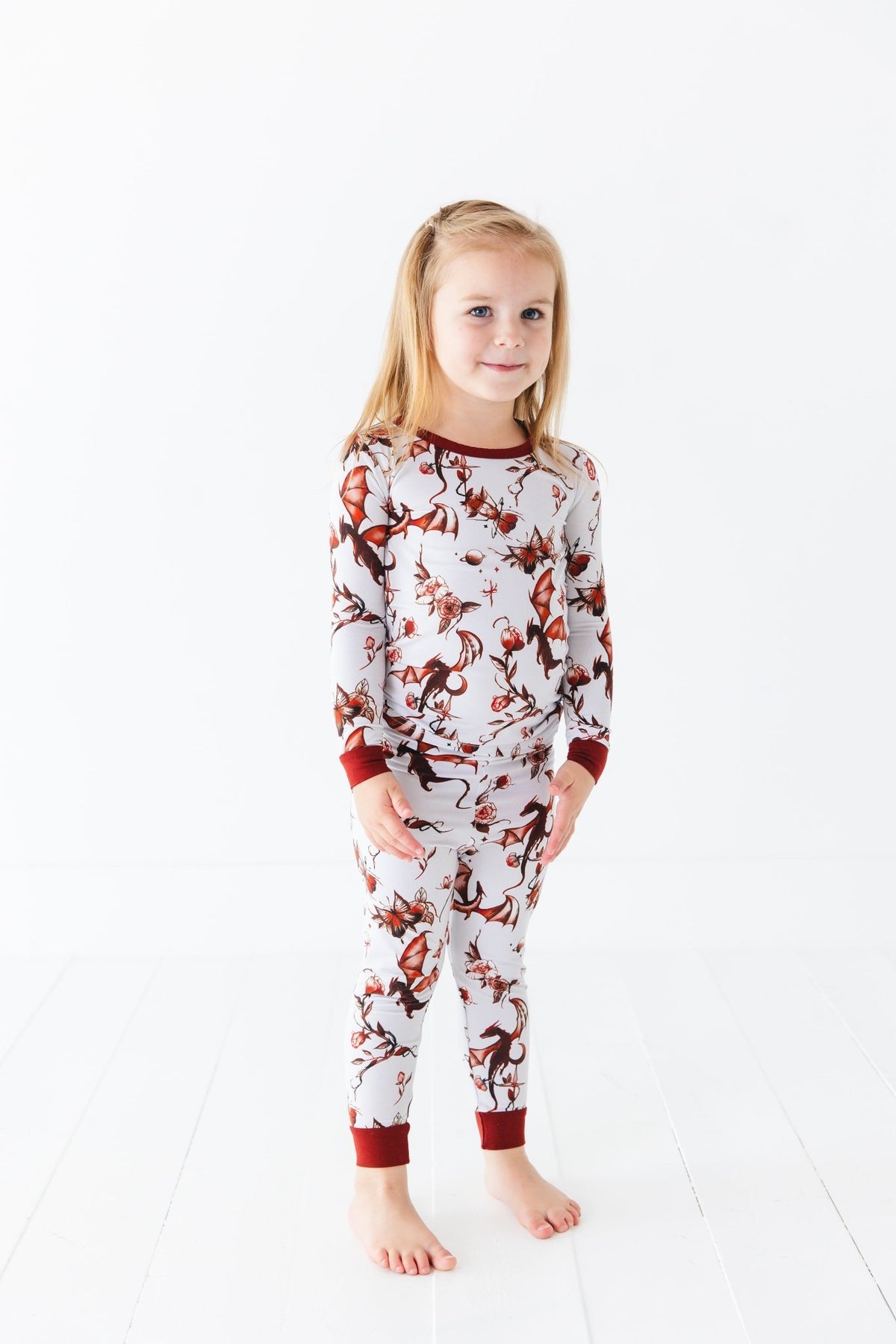 Dreaming with Dragons Long Sleeve PJ's - Jammie Session
