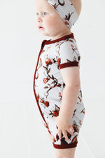 Dreaming with Dragons Short Sleeve Romper - Jammie Session