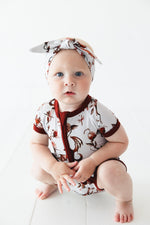 Dreaming with Dragons Short Sleeve Romper - Jammie Session