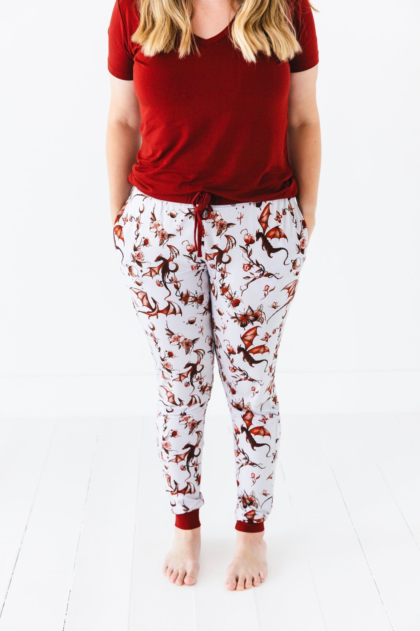 Dreaming with Dragons Women's Jogger Pants - Jammie Session