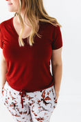 Load image into Gallery viewer, Dreaming with Dragons Women's Solid Short Sleeve T-shirt - Jammie Session
