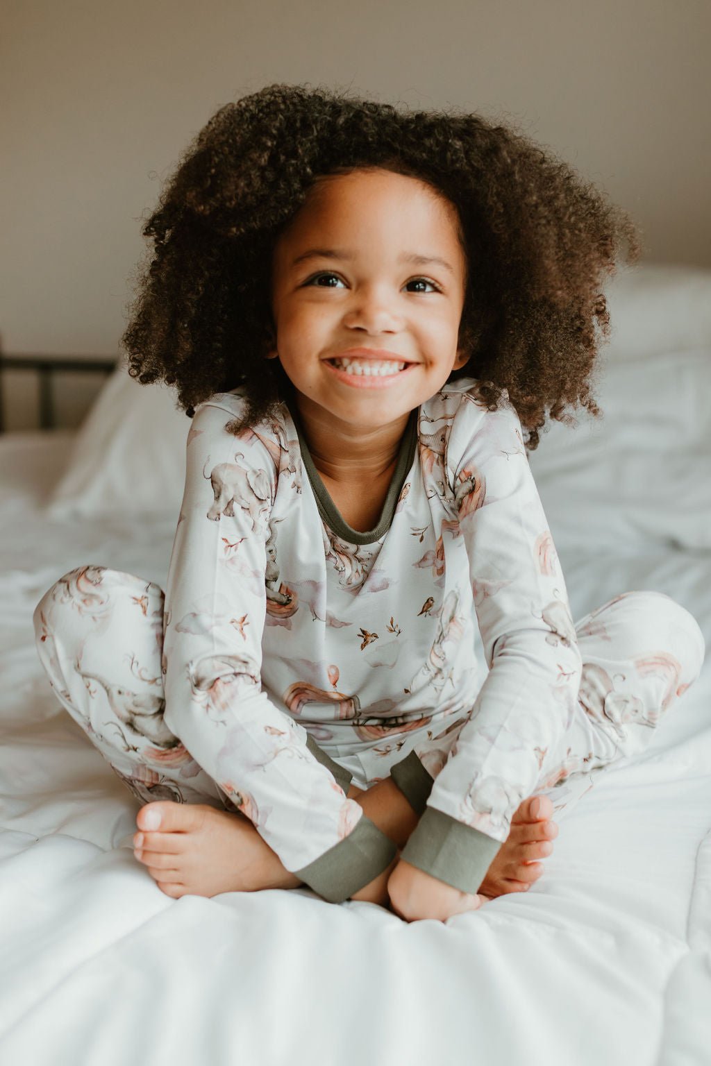 Ellie (Elephant) Long Sleeve PJ's BDLJ - Jammie Session