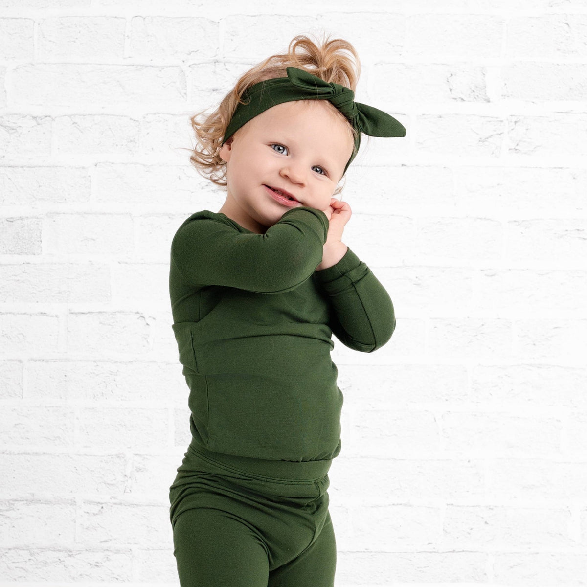 Emerald Long Sleeve PJ's - Jammie Session