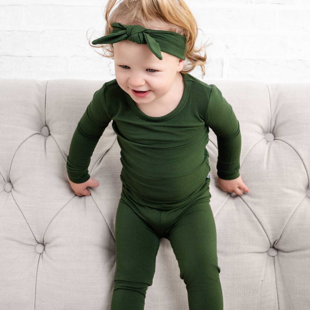 Emerald Long Sleeve PJ's - Jammie Session