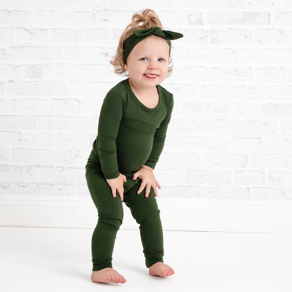 Emerald Long Sleeve PJ's - Jammie Session