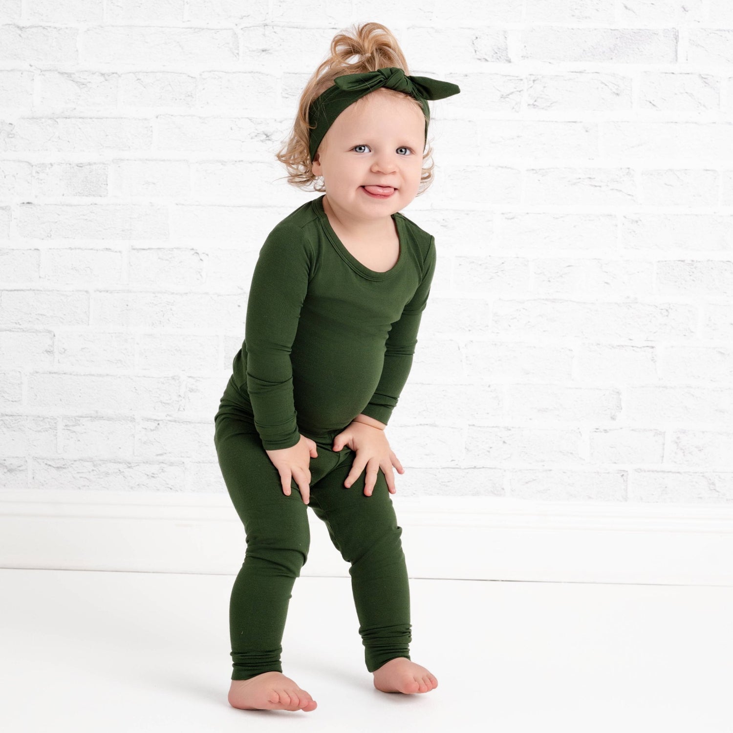 Emerald Long Sleeve PJ's - Jammie Session