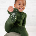 Load image into Gallery viewer, Emerald Romper - Jammie Session
