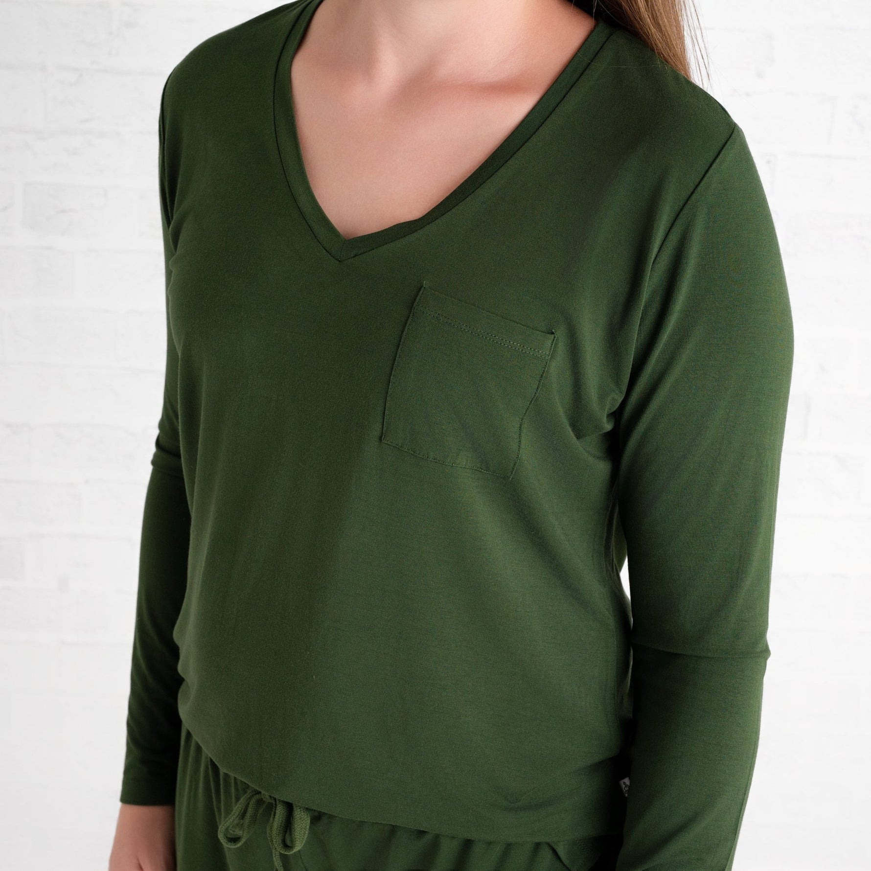 Emerald Women's Long Sleeve Shirt - Jammie Session