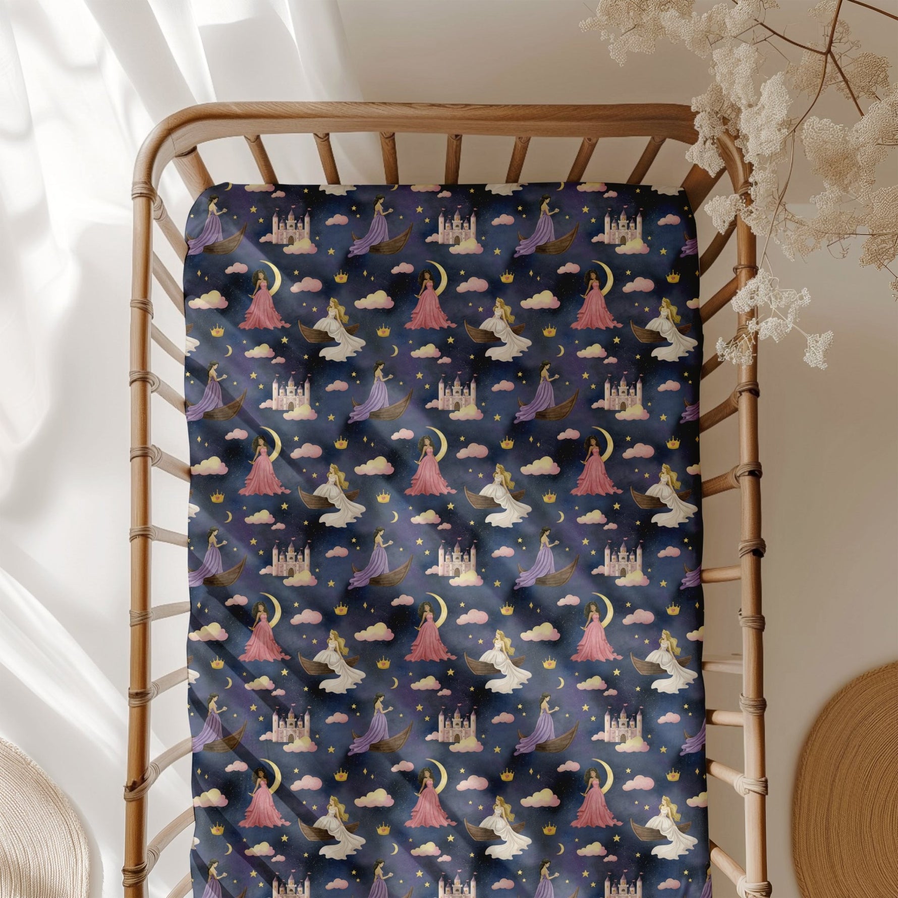 Enchanted Empire Crib Sheet - Jammie Session
