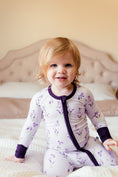 Load image into Gallery viewer, Estella (Lavender Butterfly) Romper BDLJ - Jammie Session
