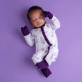 Load image into Gallery viewer, Estella (Lavender Butterfly) Romper BDLJ - Jammie Session
