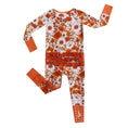 Load image into Gallery viewer, Falling For Florals Ruffle Romper - Jammie Session
