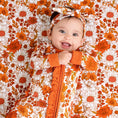 Load image into Gallery viewer, Falling For Florals Ruffle Romper - Jammie Session
