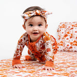 Falling For Florals Ruffle Romper - Jammie Session