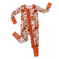 Load image into Gallery viewer, Falling For Florals Ruffle Romper - Jammie Session
