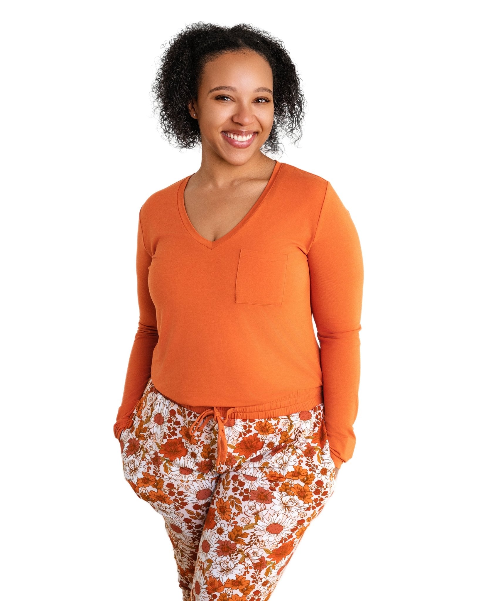 Falling For Florals Women's Jogger Pants - Jammie Session