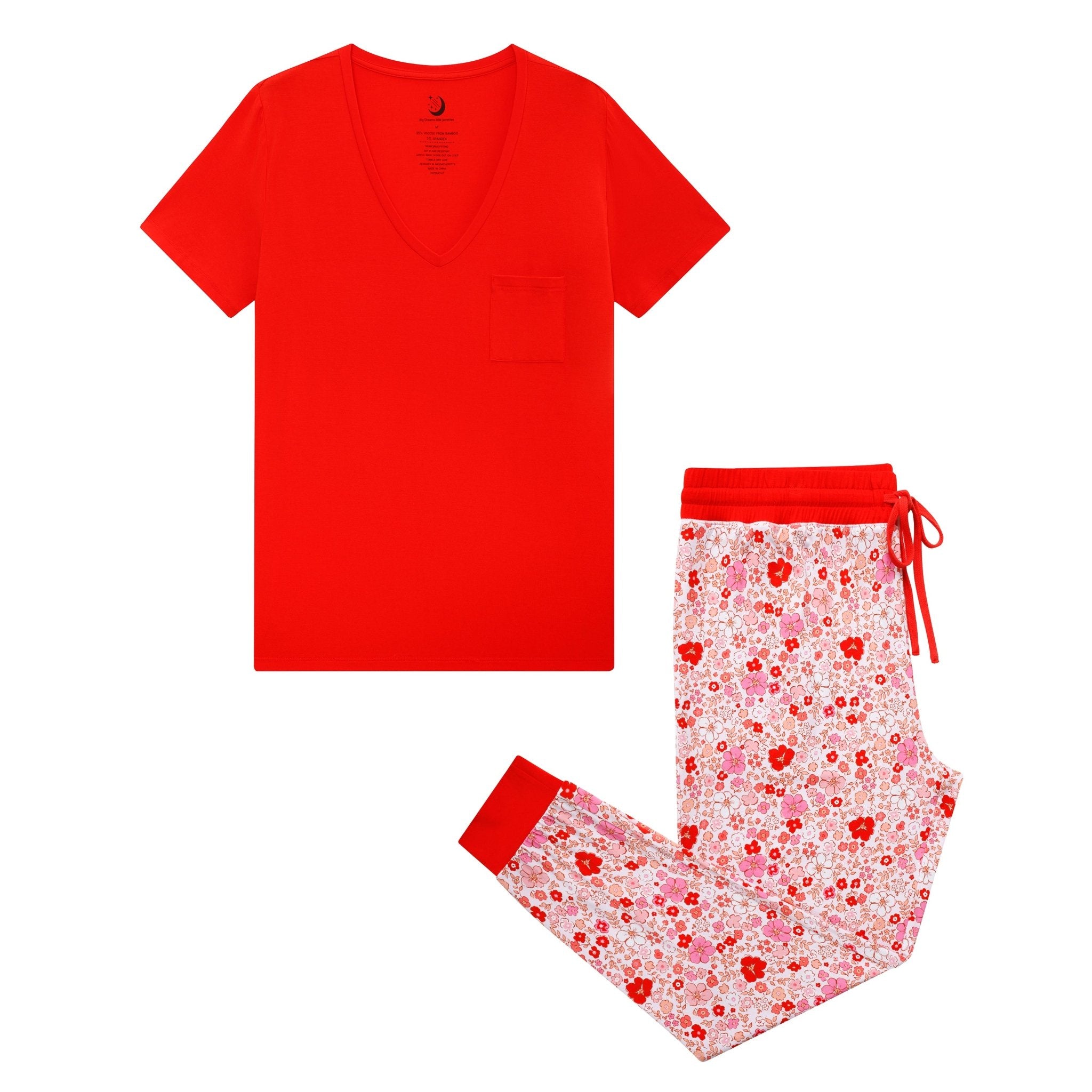Florever Your Baby Women's Solid Short Sleeve T-shirt BDLJ - Jammie Session