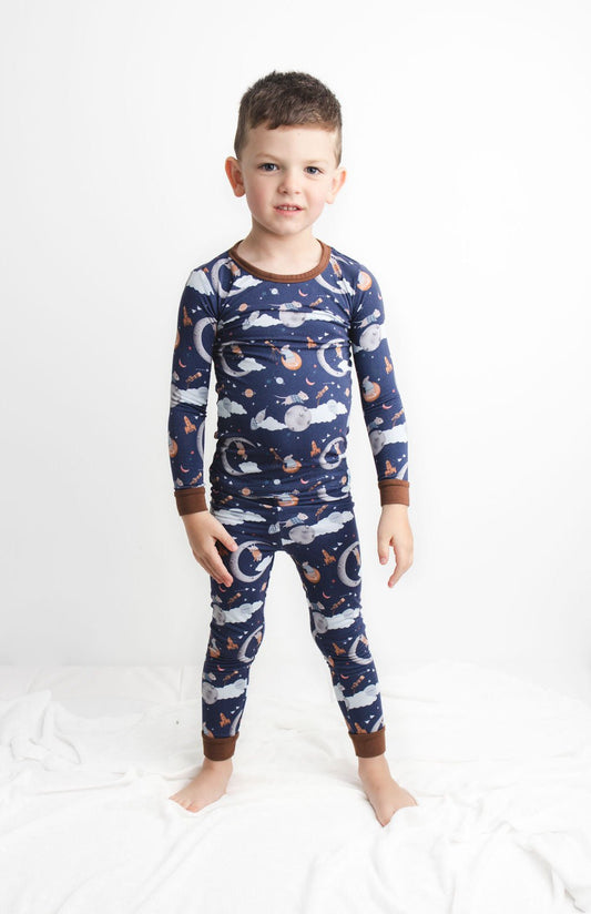 Goodnight Squeak Tight Long Sleeve PJ's BDLJ - Jammie Session