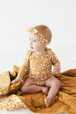Honey Blooms Long Sleeve Bodysuit - Jammie Session