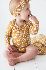 Honey Blooms Long Sleeve Bodysuit - Jammie Session