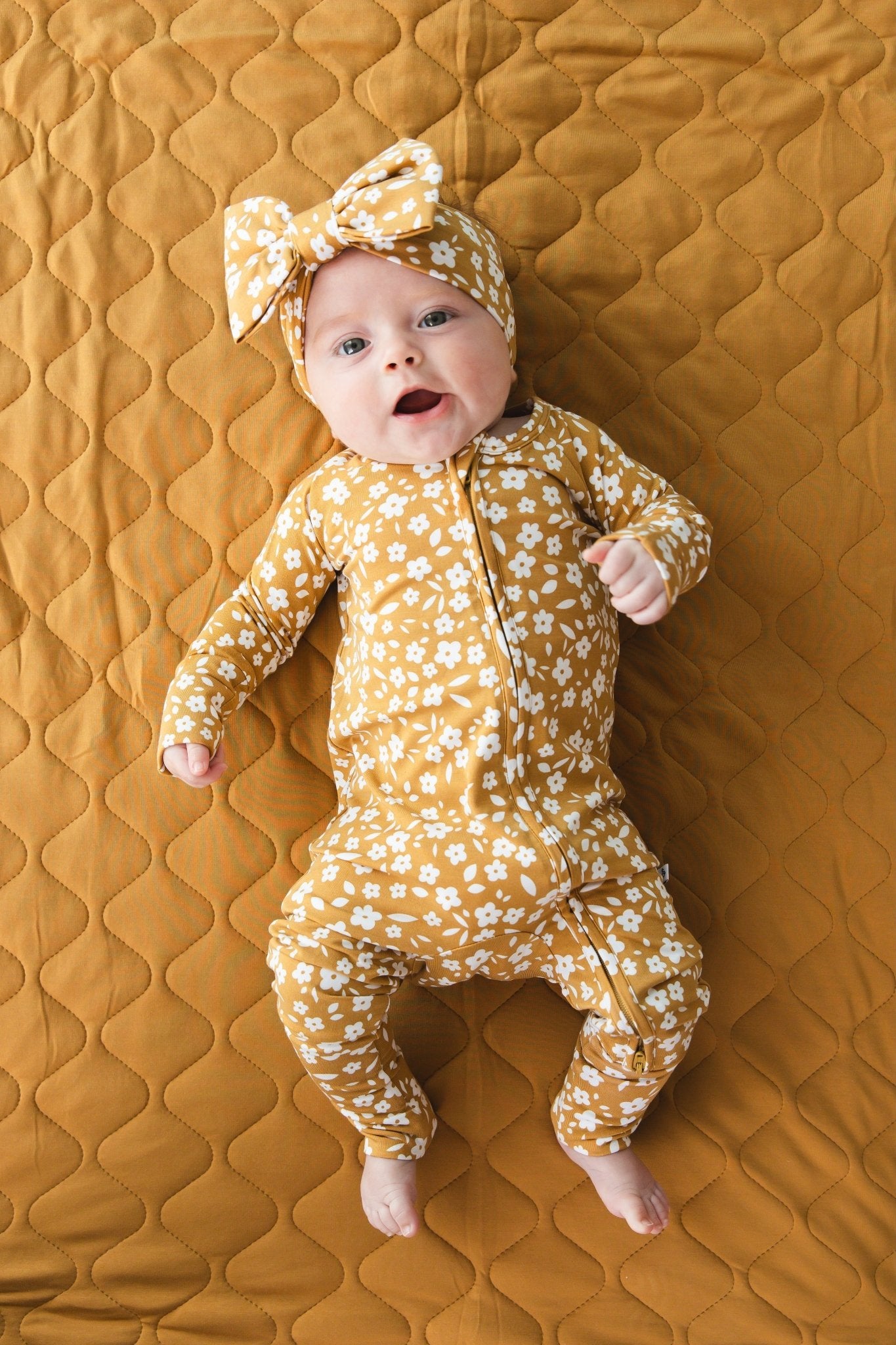 Honey Blooms Romper - Jammie Session