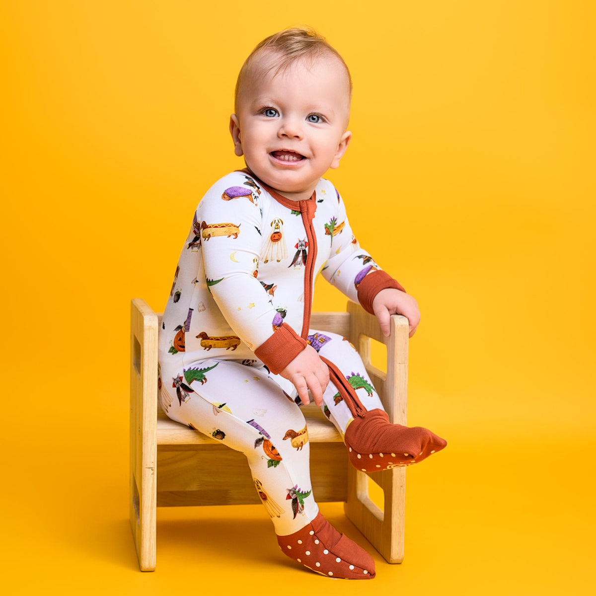 Howl - O - Ween (Dog) Romper - Jammie Session