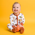 Load image into Gallery viewer, Howl - O - Ween (Dog) Romper - Jammie Session
