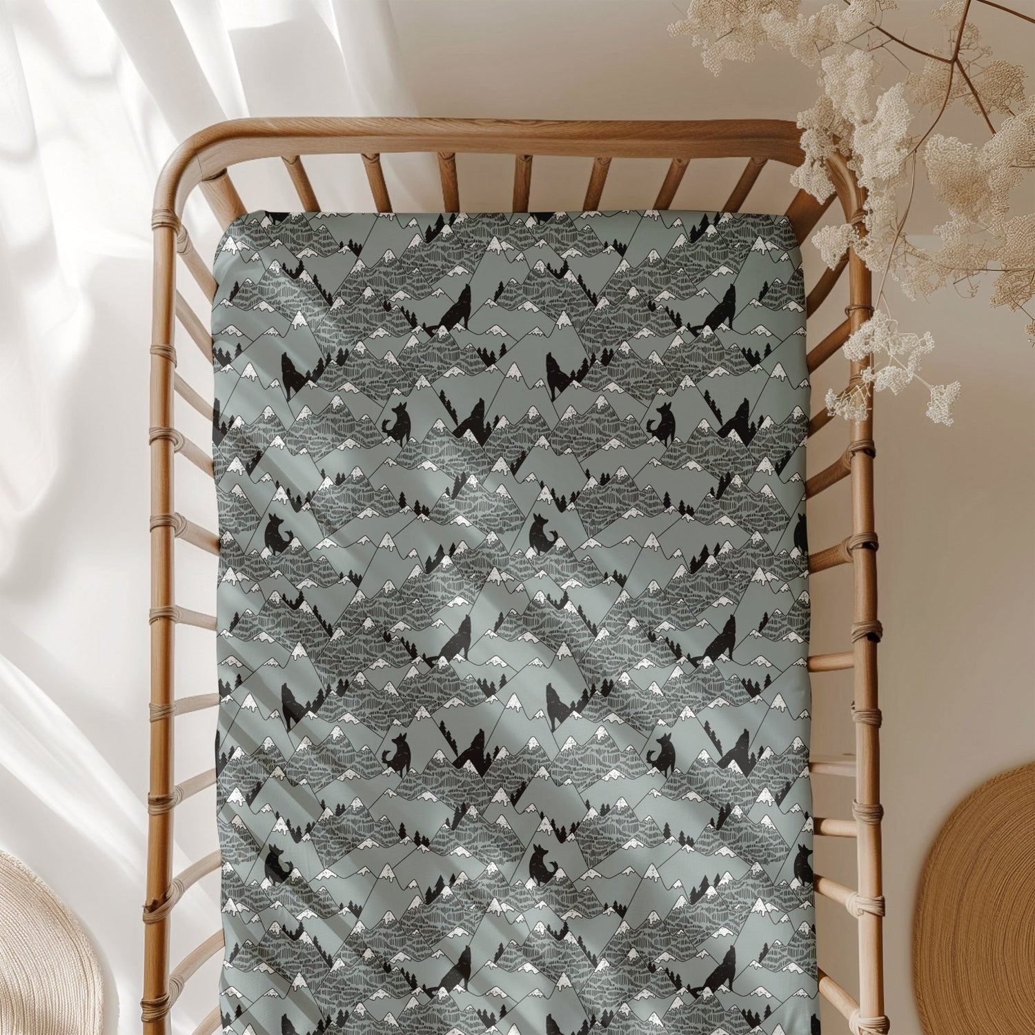 Howling Hills (Mountain) Crib Sheet - Jammie Session