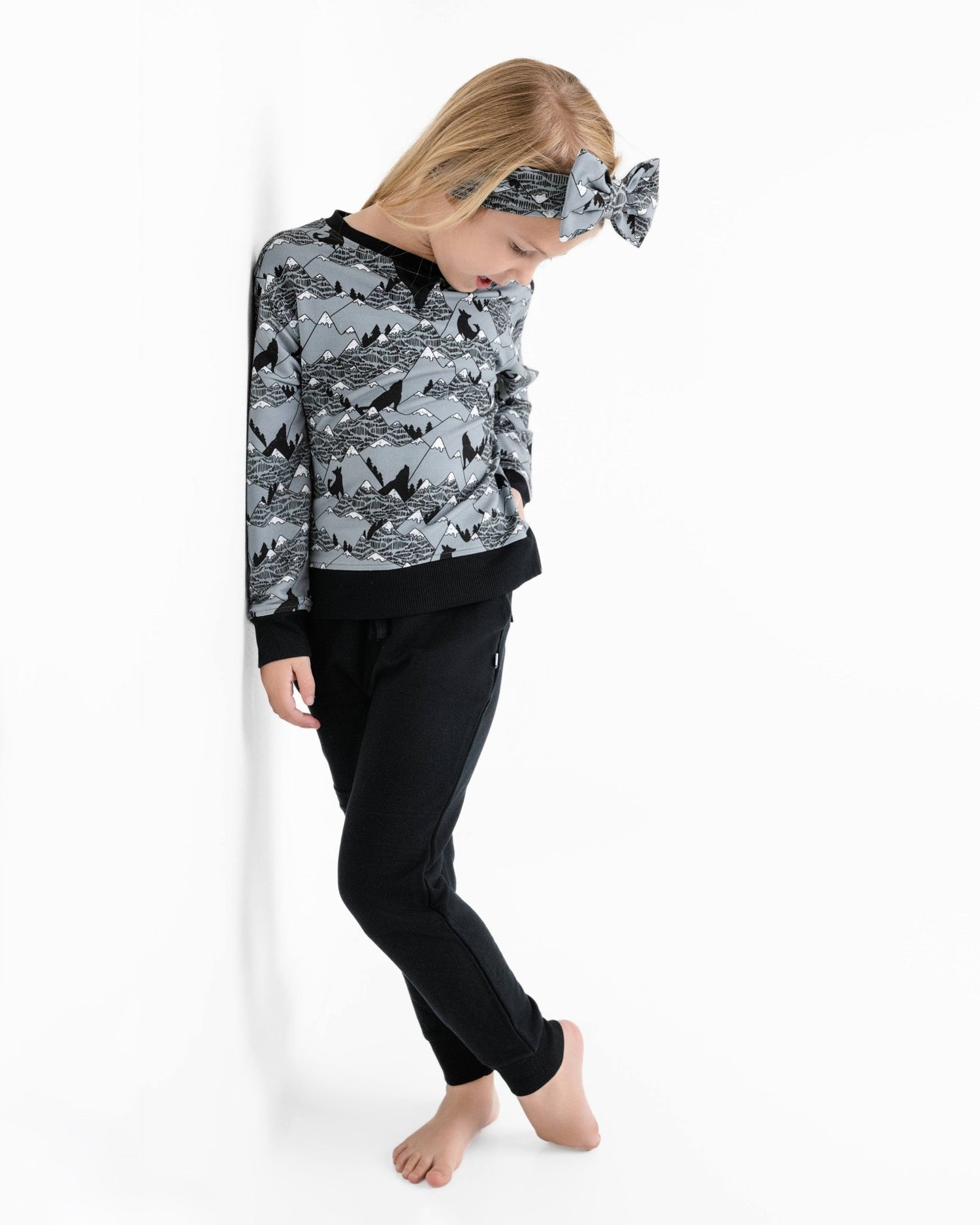 Howling Hills (Mountain) Kids Jogger Set - Jammie Session