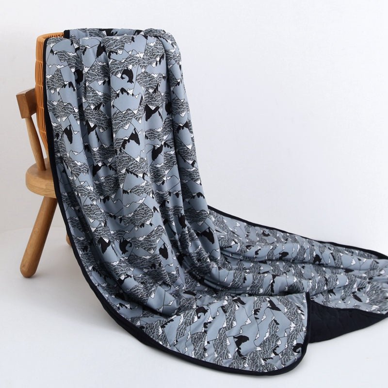 Howling Hills (Mountain) Toddler Quilted Blanket - Jammie Session