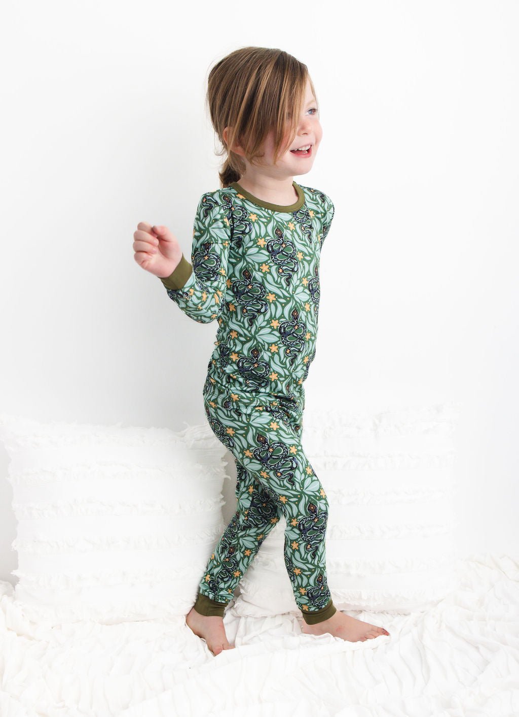 Hugs and Hisses (Snake) Long Sleeve PJ's BDLJ - Jammie Session