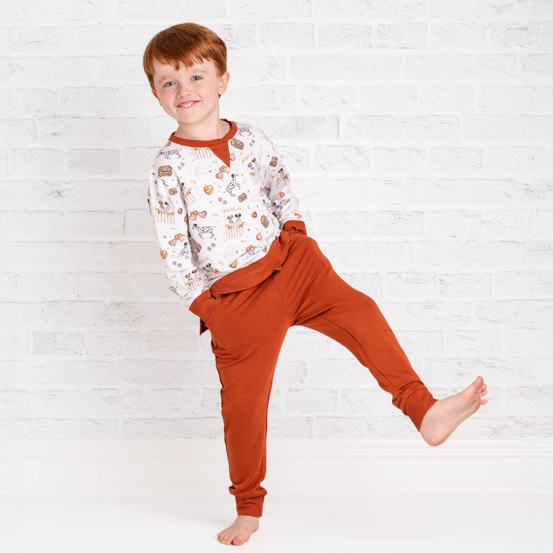 I Ruff You Kids Jogger Set - Jammie Session