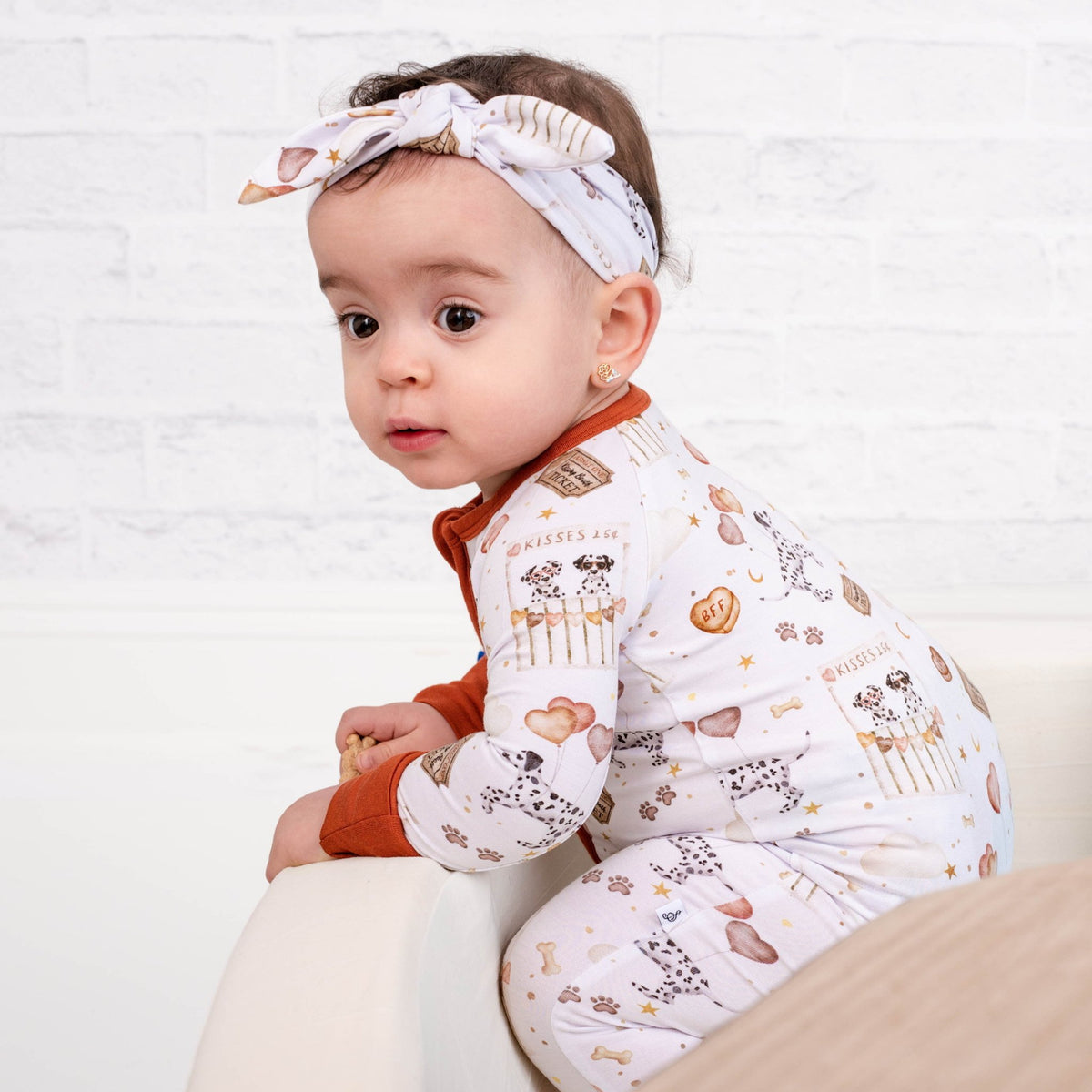 I Ruff You Romper - Jammie Session